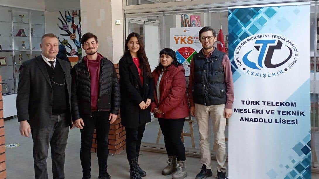 Türk Telekom Mesleki ve Teknik Anadolu Lisesi   2 proje ile TÜBİTAK Türkiye Finalinde