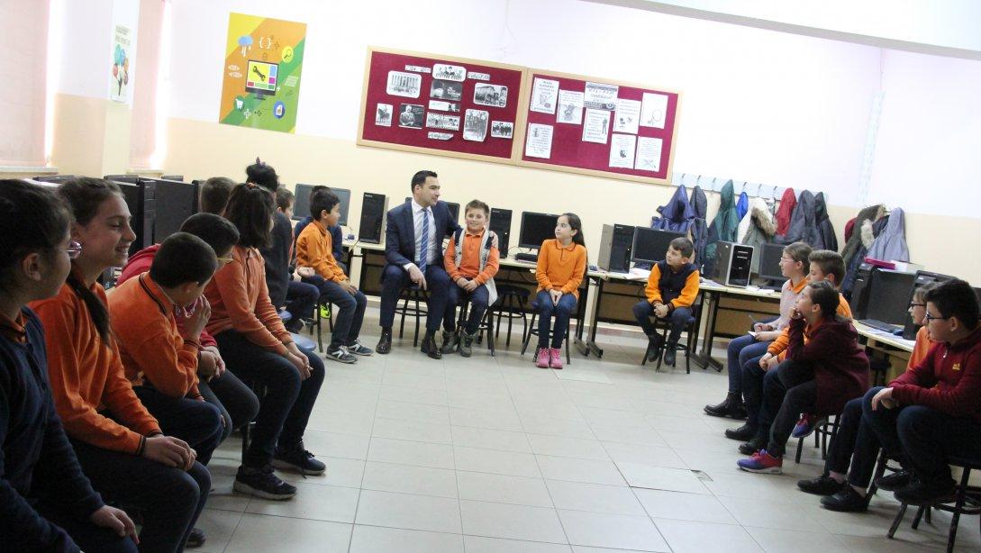 İlçe Milli Eğitim Müdürümüz Kürşad Önder Ceylan Okul Ziyaretlerine Devam Ediyor