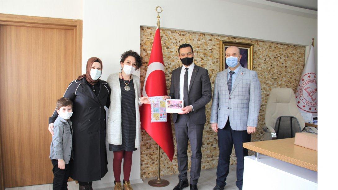 e-Twinning Projesi Kapsamında Vali Mehmet Kılıçlar Anaokulu'ndan Ziyaret.