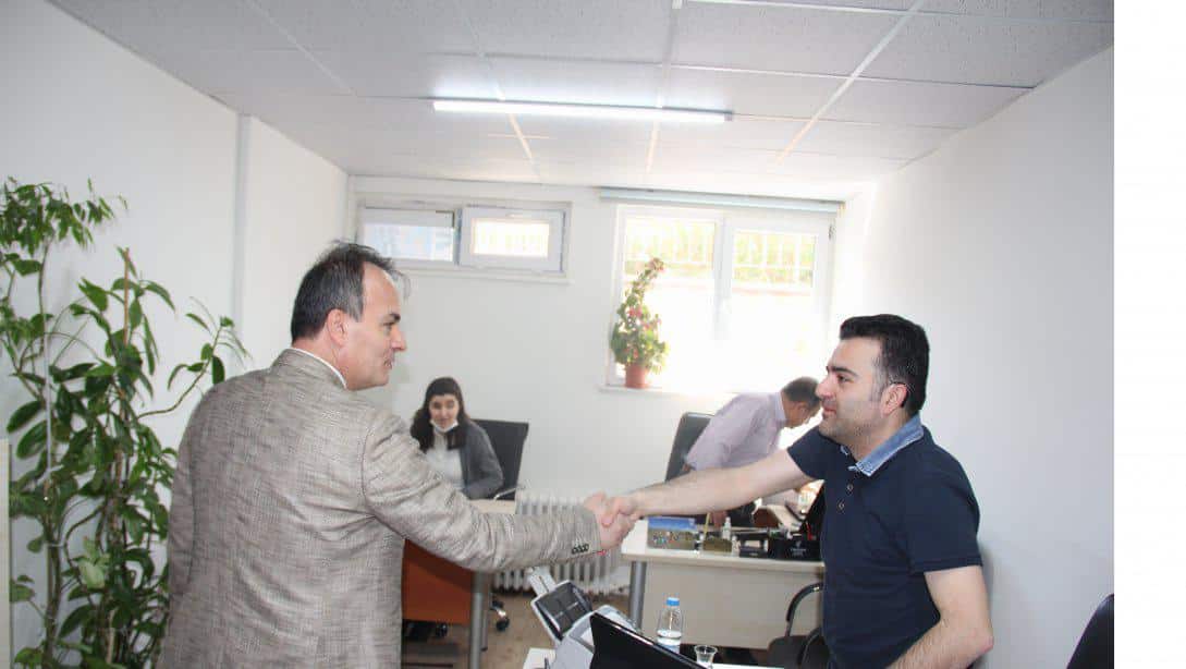 İlçe Milli Eğitim Müdürlüğümüzde Bayramlaşma Merasimi Gerçekleştirildi.