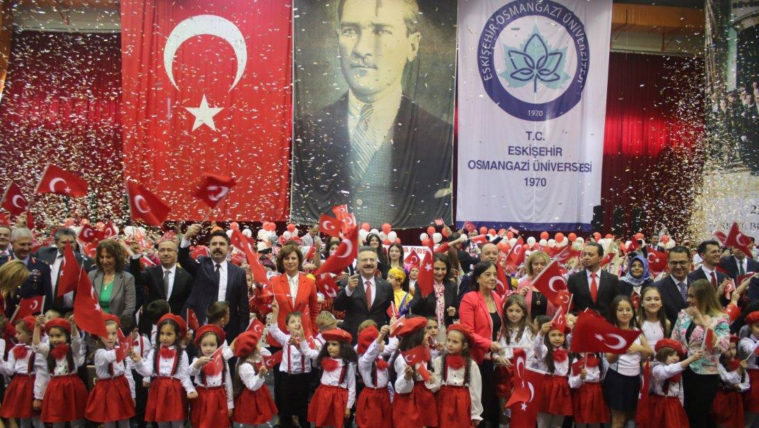 23 Nisan Ulusal Egemenlik ve Çocuk Bayramını Coşkuyla Kutlandı