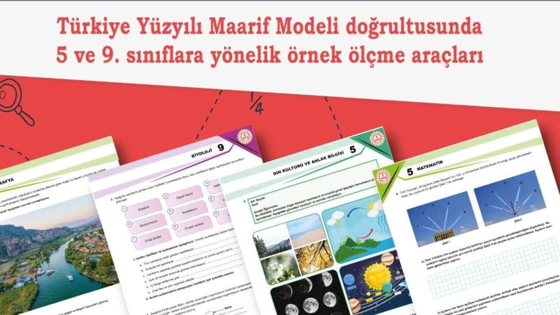 YENİ MÜFREDATA UYGUN ÖRNEK ÖLÇME ARAÇLARI YAYIMLANDI