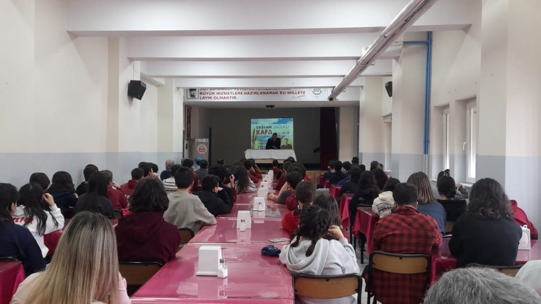 Fatih Fen Lisesi'nde Çedes Projesi Kapsamında ''SAĞLAM KAFA SAĞLIKLI TOPRAKTA BULUNUR