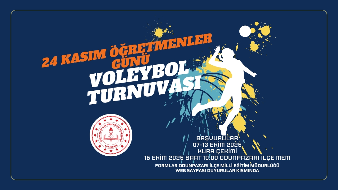 24 Kasım Öğretmenler Günü Voleybol Turnuvası